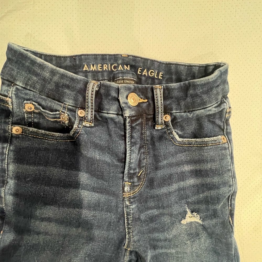 Dark Blue American Eagle Jeans